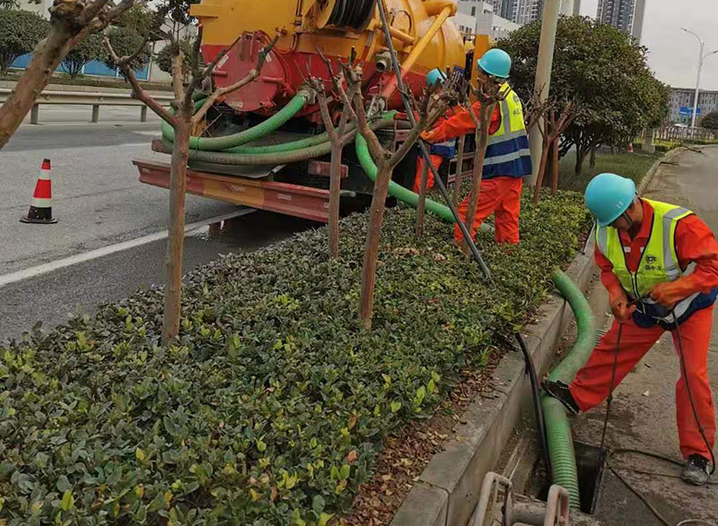 兴安市政管道清淤